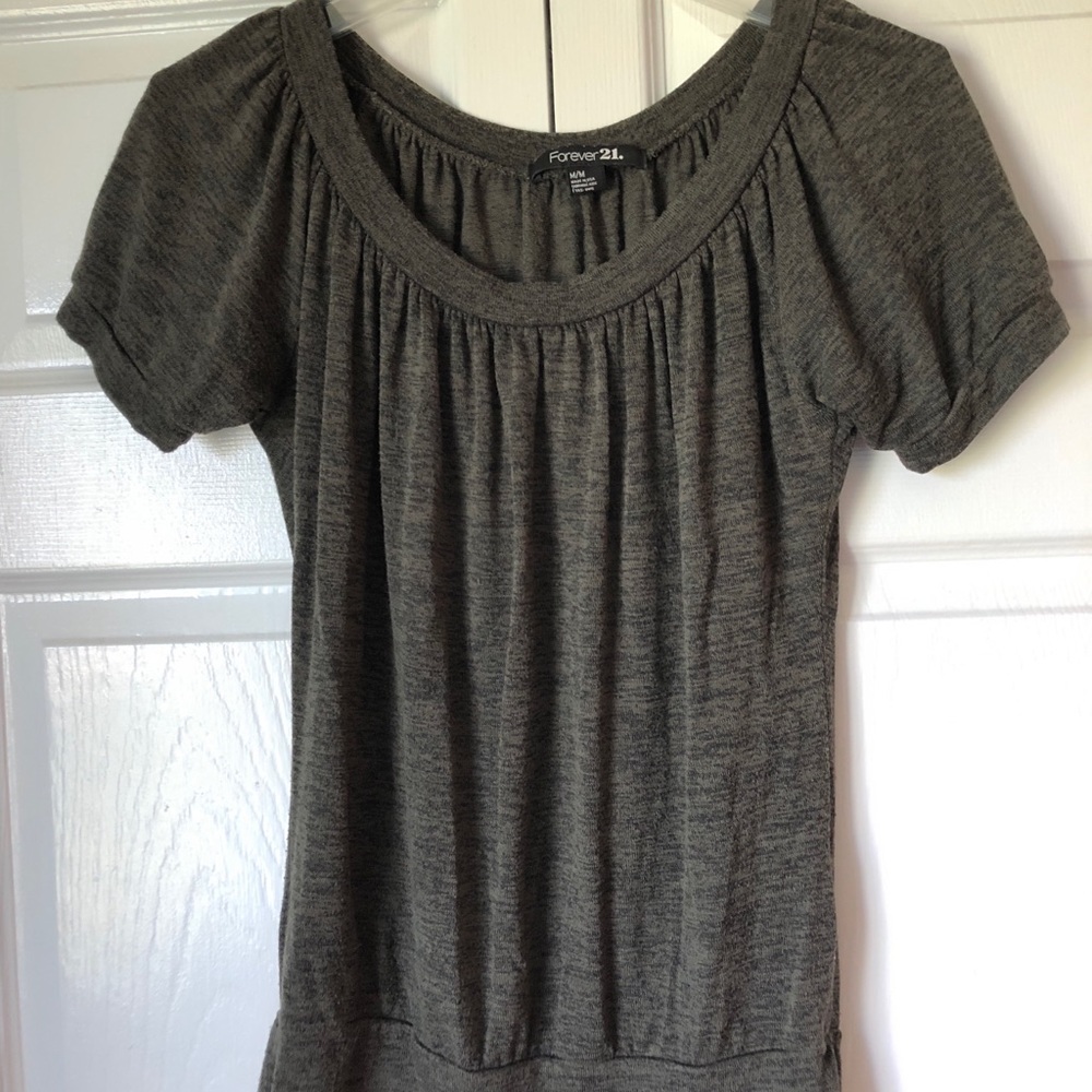 Pretty and Soft Olive Green Blouse